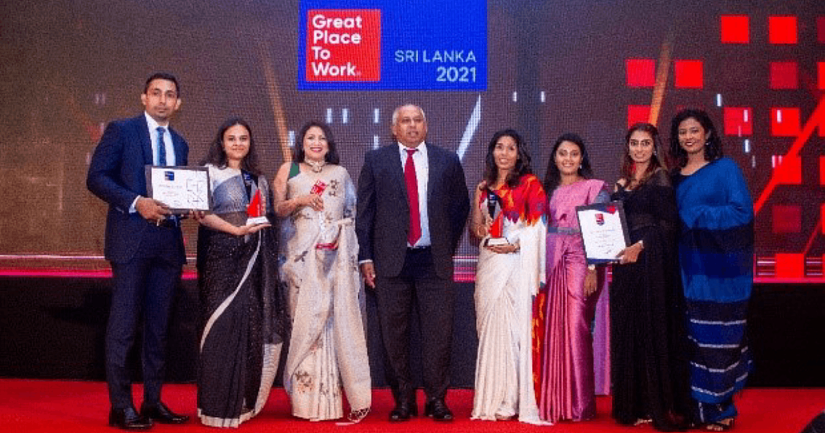 Great Place to Work Sri Lanka - Inclusive Culture 2021